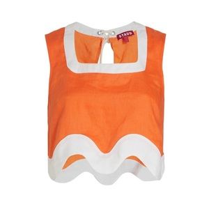 NWT Staud Livia Sleeveless Top Size XL